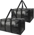 Heavy Duty Extra Large Moving Bags,149 Gallon Jumbo Packing Bags,Huge Moving Storage Bags with Strong Zippers & Carrying Handles,Reusable Big Moving Storage Bags for College Dorm Travel 2Pack