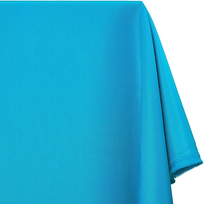 Ottertex Polyester Ripstop Fabric Water Repellent Heavy Duty Outdoor Lightweight By The Yard - Turquoise (5 Yards)
