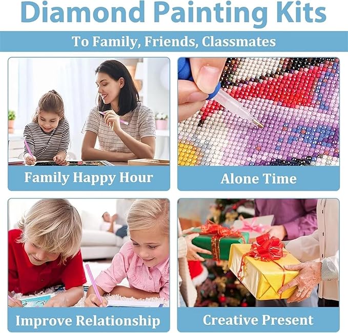 Tooyeer Candle Jars Diamond Painting Kits for Adults 40x51inch,Fruit DIY Round 5D Full Drill Diamond Dots Gem Paintings for Beginners,Diamond Art Painting Craft Kits for Home Decor Gift