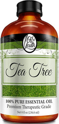 Oil of Youth Tea Tree Essential Oil - 8 Fluid Ounces Bulk