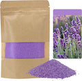 Monivi Scented Candle Sand with Wicks 1.1lb Purple Pearled Candle Beads Sand Candles with Wicks for Mothers Day Gift 85 Burn Hours Refillable Candle Wax for DIY Candle Making(Scented Lavender)