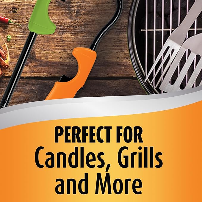 BIC Multi-purpose Lighters, Long-Lasting Flame for Home and Outdoor Use, Classic Collection, 4-Pack (Colors May Vary)