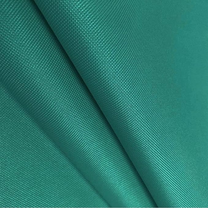 Foreate Waterproof Canvas Fabric by The Yard 600D Upholstery Fabric for Chairs 58" Wide Indoor Outdoor Water Resistant Canvas Polyester Material Sewing DIY Cloth, 8 Yards Teal