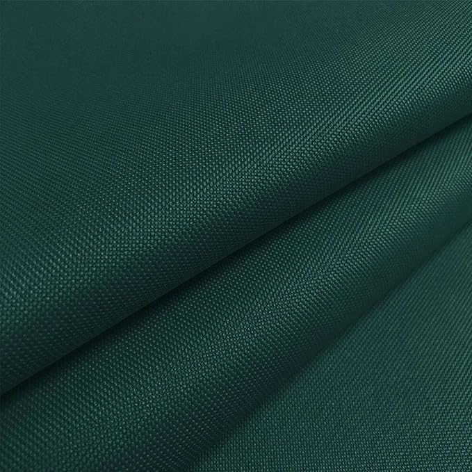 Foreate Waterproof Canvas Fabric by The Yard 600D Upholstery Fabric for Chairs 58" Wide Indoor Outdoor Water Resistant Canvas Polyester Material Sewing DIY Cloth, 8 Yards Green