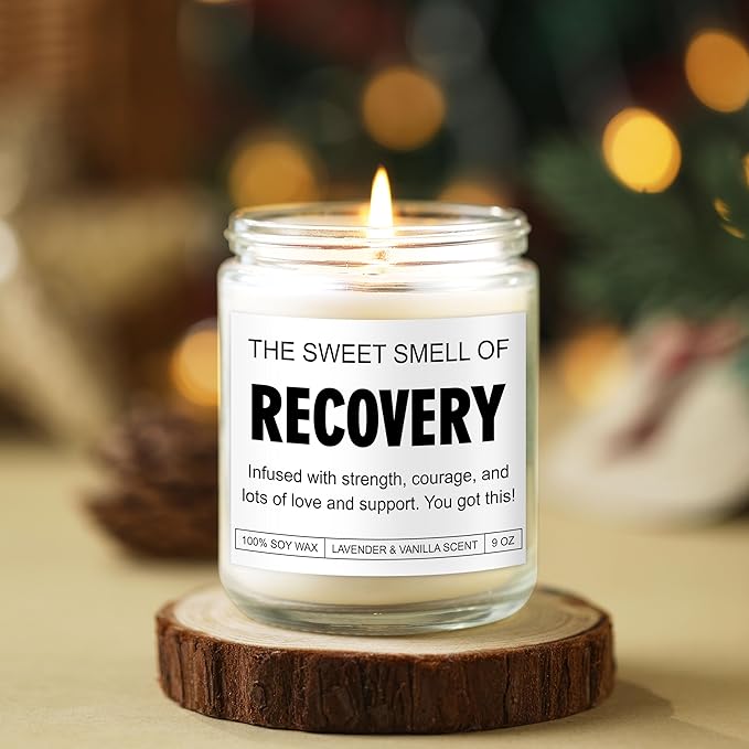 Candle, Get Well Gifts for Women After Surgery, Funny Get Well Soon, Feel Better, You Got This, Cancer Comfort, Hysterectomy Recovery, Back, Heart & Knee Surgery Recovery Gifts for Women, Men