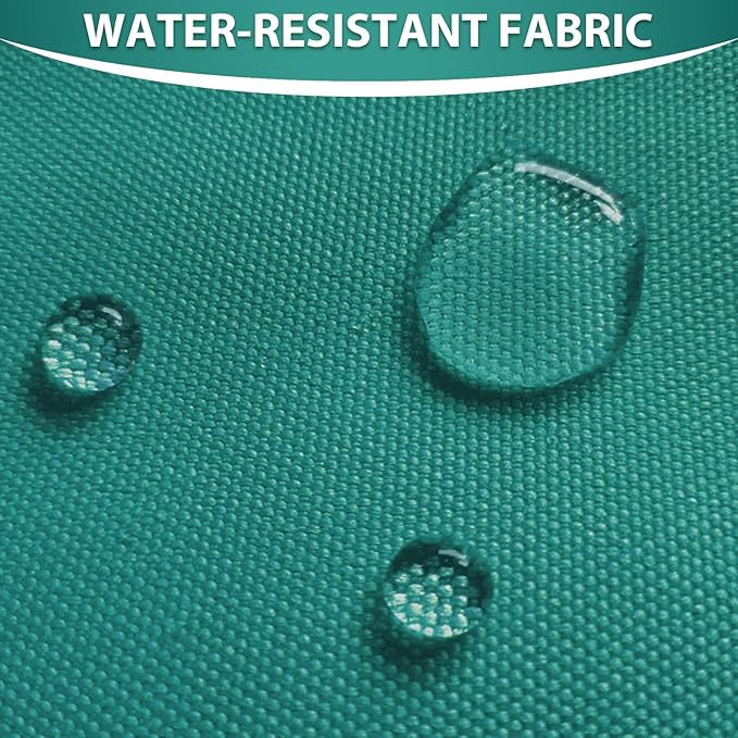 Waterproof Canvas Fabric by The Yard 58inch 600D Upholstery Material Polyester Fabric Outdoor Water Resistant Fabric for Sewing Chair Patio Cushion Purse Bag Interior, Pre Cut 3 Yards Teal