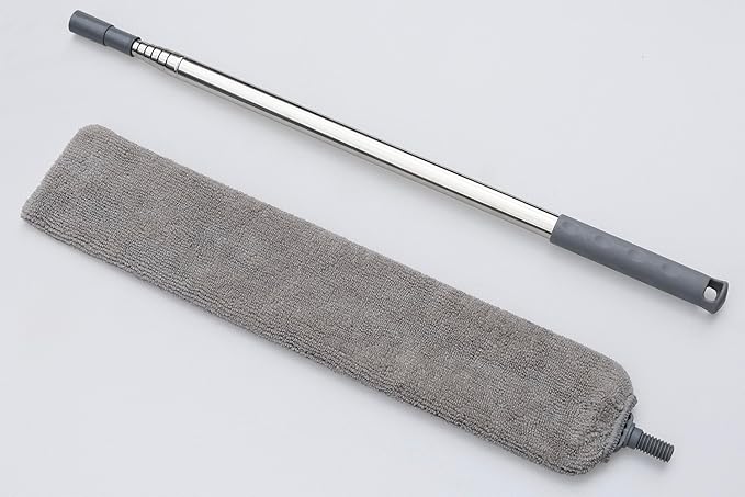 100" Retractable Gap Dust Cleaner Cleaning Tools, Under Appliance Cleaning Gadgets, Microfiber Gap Duster, Underneath Cleaning Tools for Fridges, Couch, Stove, Bed, Furniture