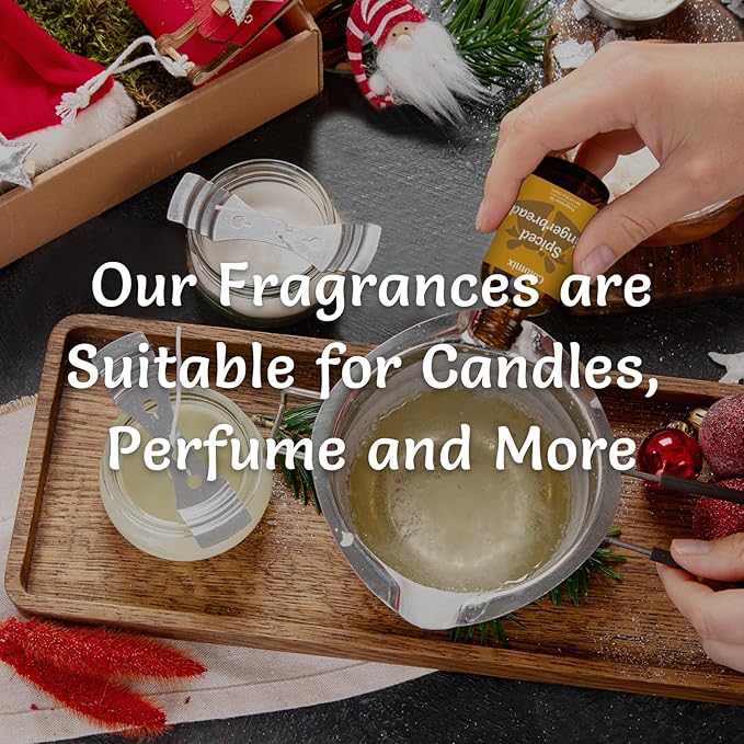 Christmas Fragrance Oils Set, 30ml x 3, Fragrance Oil for Diffuser, Candle Making, Soap Scents | Mother's Day Oil Gift Set, Essential Oils Diffuser Scents