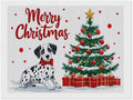 AIVKIEJK Diamond Painting Kits for Adults - Christmas Joyful Canine Holiday Painting DIY 5D Full Drill Diamond Dots Paintings with Diamonds Gem Art and Crafts Home Decor 12"x16"