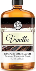 Oil of Youth Vanilla Essential Oil Pure Therapeutic Grade for Diffuser, Aromatherapy, Sleep & Skin Therapy – (16oz Bulk)