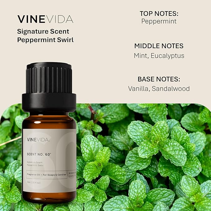 VINEVIDA [0.33oz] Scent No.60 Fragrance Oil - USA Candle & Soap Scents