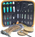 DiaWiew Beginners Candle Making Kit for Adults, Wick Needle for Candle Making for Punching and Inserting Candle Molds Wicks, Candle Making Tools Perfect to Silicone Molds with No Holes for Wicks