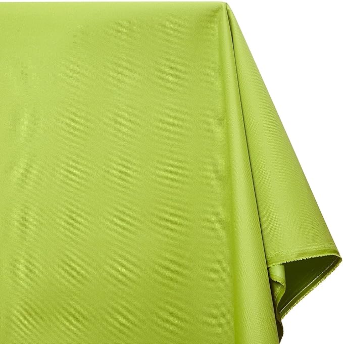 Ottertex Canvas Fabric Waterproof Outdoor 60" Wide 600 Denier Sold by The Yard (5 Yard, Lime Green)