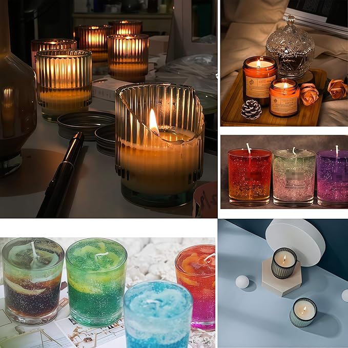 1 Roll 200Feet(61M) Organic Cotton DIY Natural Candle Braided Wicks Twine String Spools Rope for Candle DIY and Candle Making