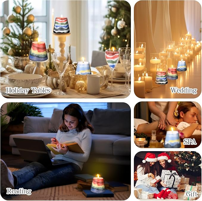 Feifeiya 1 Pack 3.3 lb Pearled Candle Sand DIY Pearled Candle Making Kit Included 20 Wicks and 4 Dye Refillable Beaded Wax Sand All Natural Beaded Wax for Home Christmas Wedding Party