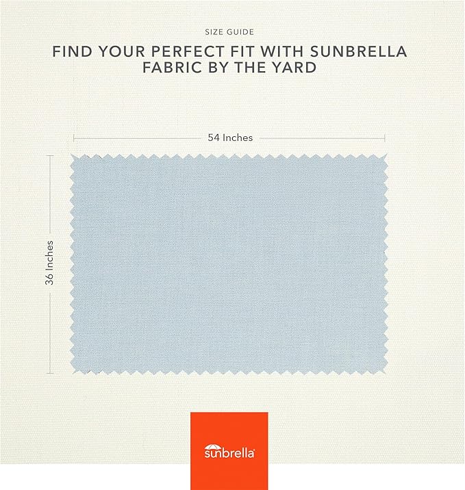 Sunbrella Outdoor Fabric by The Yard | Bliss Dew (Solid) | Official Sunbrella Seller | Indoor or Outdoor Upholstery Fabric for Chairs, Cushions, Drapery, Pillows, Furniture