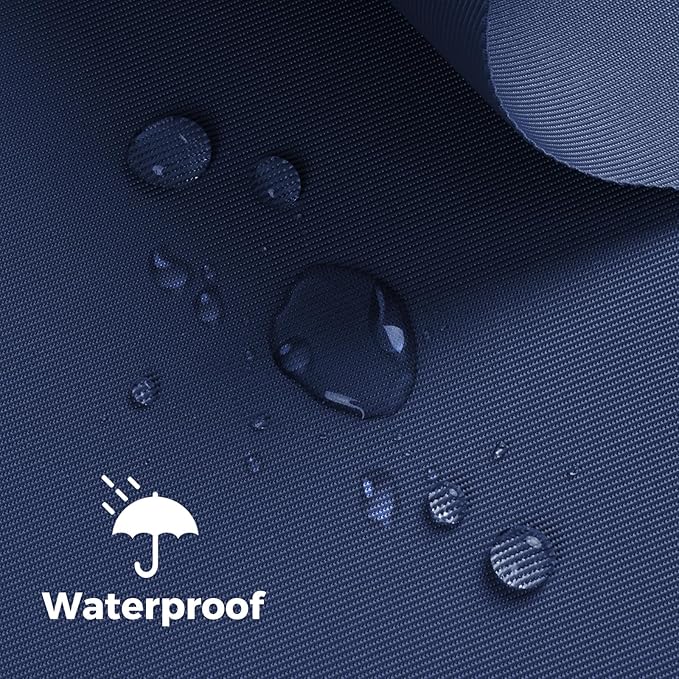 Nylon Fabric, 58" W 420D Waterproof Fabric 8 Yard Ripstop Nylon Material Outdoor Upholstery Twill Sewing Material for Patio Chair, Lining, Cushion, Purse, Tote Bag, Tarp Cover, DIY Project Navy Blue