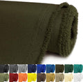 Waterproof Canvas Fabric by The Yard 58inch 600D Upholstery Material Polyester Fabric Outdoor Water Resistant Fabric for Sewing Chair Patio Cushion Purse Bag Interior, Pre Cut 5 Yard Army Green