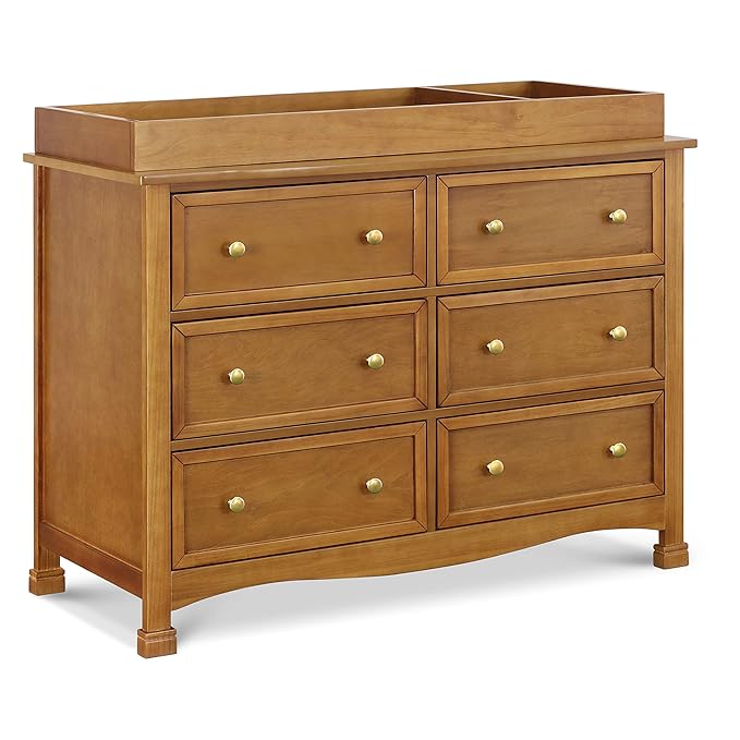 Davinci Universal Wide Removable Changing Tray (M0619) in Chestnut