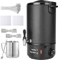 POWLAB Commercial 8L Wax Melter for Candle Making - Electric Wax Melter for Candle Making with Easy Pour Spout, Temperature Control & Quick Melt Design - Ideal for Soap, Soy Wax, Home or Business Use