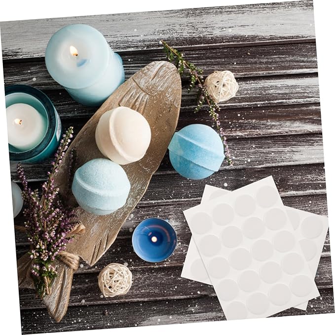 20pcs Double Sided Adhesive Candle Wick Stickers for Candle Making Essential Wick Dot Adhesive for Crafting