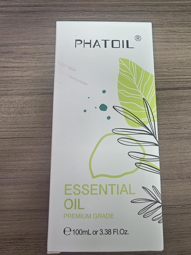 PHATOIL Pure Eucalyptus Essential Oil, 100% Pure Therapeutic Grade Premium Oil for Hair Care, Skin, Aromatherapy 3.38Fl Oz