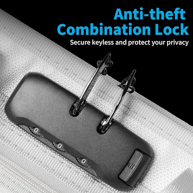 Andyer Accordion File Organizer with Lock, Fireproof Expanding File Folder with Tabs, 13 Pockets Important Document Organizer with Handle, Portable Paperwork Business Organizer, Letter/A4-Size(Silver)