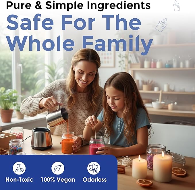 Candle Dye - Made in The USA - 20 Popular Colors for Paraffin or Soy Wax - Premium Colorants - Highly Concentrated - Great for Professionals or Hobbyist - 100 Dye Chips