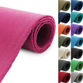 Thickened Waterproof Canvas Fabric by The Yard, 1200D 58" W Outdoor Upholstery Material Heavy Duty Fabric Water Resistant Sewing Material for Chair Patio Cushion Purse Bag, 6 Yard Hot Pink