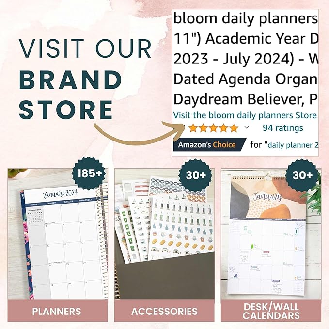 bloom daily planners Color Coding Planner Stickers - 1/4" Dot Labels - Six Sheets, 1000+ Stickers Per Pack!