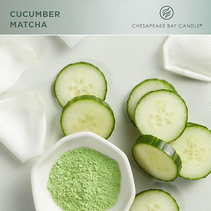 Chesapeake Bay Candle Intentions Collection Candle Be Reflective: Take time to look inward (Cucumber Matcha) 13 oz Home Décor