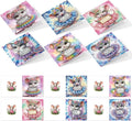 DoxQcs 5D Diamond Art Painting Greeting Cards Kit, DIY Cards for Blessings Congratulations Gifts, Greeting Card Set for Birthday Thanksgiving Day Christmas Halloween-Mouse