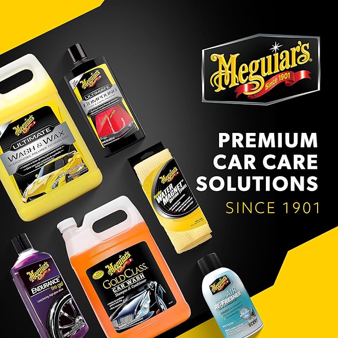 Meguiar's Drive-Thru Car Wash Express Touch-Up Kit - The Perfect Car Detailing Kit for Touching Up After Running Through an Automatic Car Wash or After Washing Your Ride at Home, Clean Inside and Out