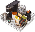 HOLDN’ STORAGE Pull Out Cabinet Organizer, Slide Out Drawer for Kitchen Cabinets & Pantry, Roll Out Shelf for Pots, Pans & Under Sink Storage, Heavy-Duty Full-Extension, 22" W x 21" D x 5" H