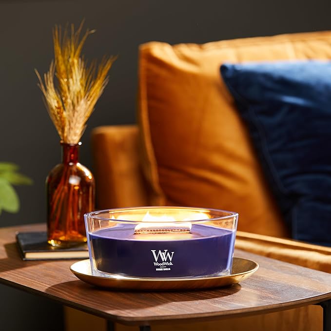 WoodWick Ellipse Candle Hinoki Dahlia 16 oz.