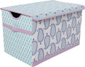 Bacati -Toy Chest Paisley Isabella Purple/Lilac/Aqua Girls