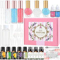 JUYRLE Perfume Making Kit- 37Pcs DIY Perfume Making Kits for Women, Make Your Own Scent with Essential Oil, Bottle, Fragrance Set, Fragrance Birthday Gifts Sets for Women Girls