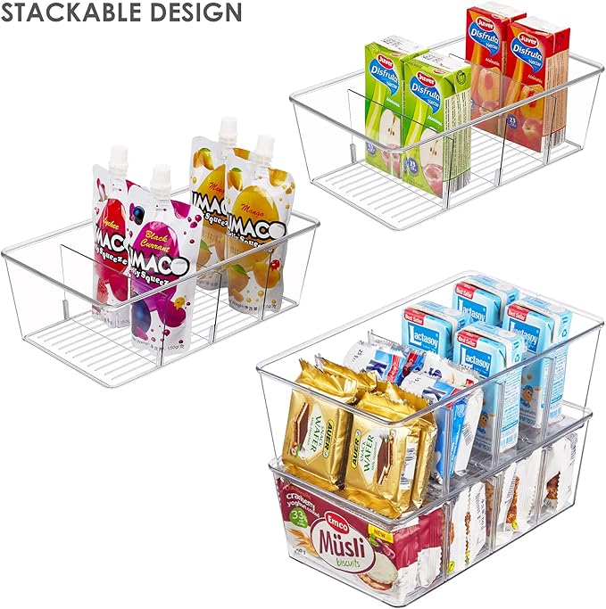 Vtopmart 24pcs Airtight Food Storage Containers with Lids and 4 Pack Pantry Organization and Storage