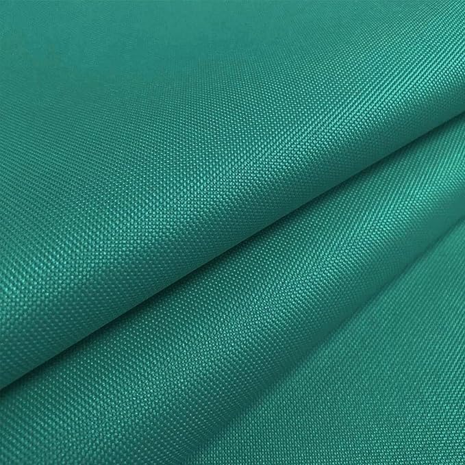 Foreate Waterproof Canvas Fabric by The Yard 600D Upholstery Fabric for Chairs 58" Wide Indoor Outdoor Water Resistant Canvas Polyester Material Sewing DIY Cloth, 8 Yards Teal