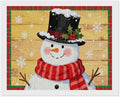 AIVKIEJK Diamond Painting Kits for Adults - Festive Snowman Red Scarf Painting DIY 5D Full Drill Diamond Dots Paintings with Diamonds Gem Art and Crafts Home Decor 16"x20"
