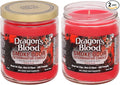 Smoke Odor Exterminator 13 oz Jar Candles Dragon's Blood, (2)
