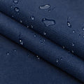 Waterproof Canvas Cloth Fabric by The Yard 60" W 600D Oxford Polyester Upholster Fabric Water Resistant Material for Outdoor Furniture Chair Cushion Cover DIY Sewing (1 Yard, Navy Blue)