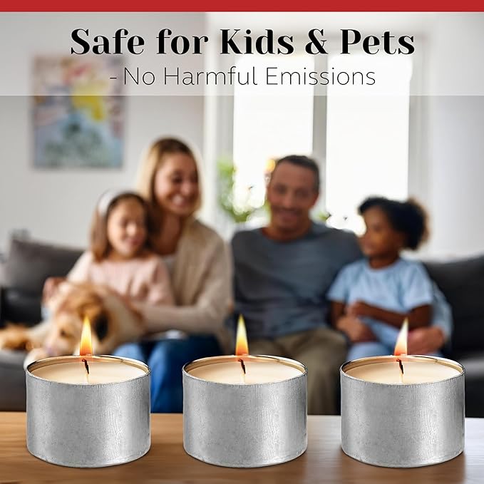 Tea Light Candles in Metal Cups - 4.5 Hours Clean, Long Burning White Unscented Tea Candles - 500 Candles - Votive Bulk for Romantic Dinner, Wedding, Spa & Hotels by PARNOO
