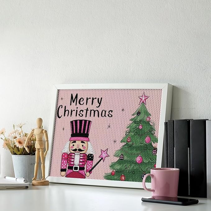 AIVKIEJK Diamond Painting Kits for Adults - Christmas Tree Painting DIY 5D Full Drill Diamond Dots Paintings with Diamonds Gem Art and Crafts Home Decor 12"x16"