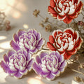 Petal Flower Cylinder Candle & Resin Mold - Resin Casting Silicone Molds for Home Decor & Candle Making Wave Spiral Mold