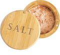 Totally Bamboo Salt Cellar – Wooden Salt Box with Magnetic Lid for Countertop Storage, 6 oz Capacity