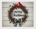 AIVKIEJK Diamond Painting Kits for Adults - Christmas Red Cardinal Birds Wreath Painting DIY 5D Full Drill Diamond Dots Paintings with Diamonds Gem Art and Crafts Home Decor 16"x20"
