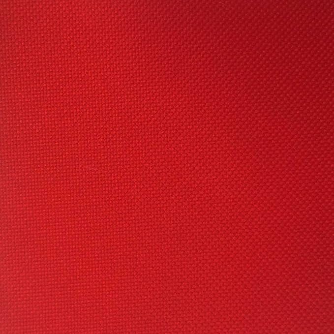 Ottertex Canvas Fabric Waterproof Outdoor 60" Wide 600 Denier Sold by The Yard (5 Yard, Red)