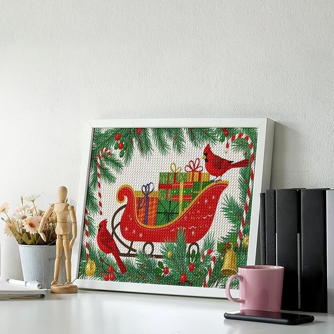 AIVKIEJK Diamond Painting Kits for Adults - Christmas Celebration Halloween Painting DIY 5D Full Drill Diamond Dots Paintings with Diamonds Gem Art and Crafts Home Decor 16"x20"