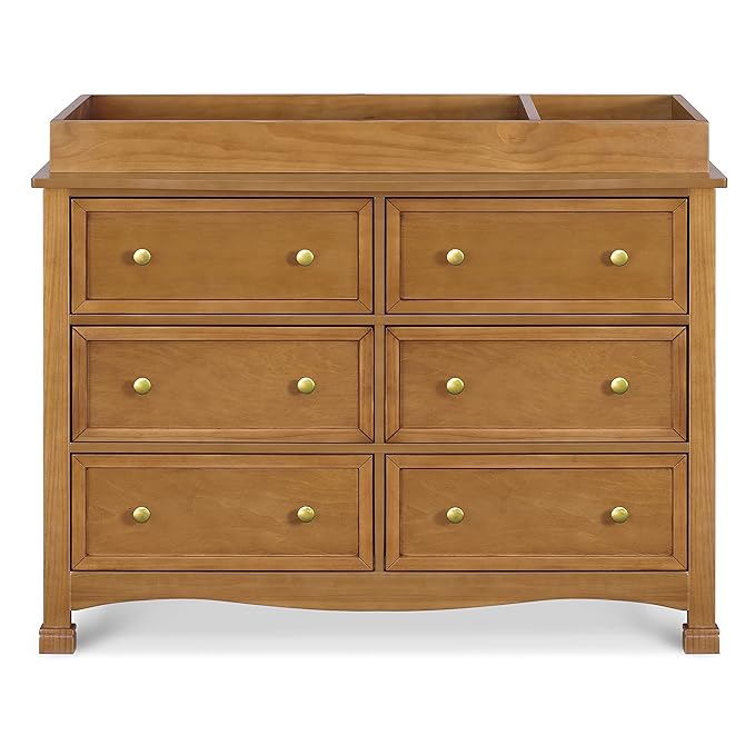 Davinci Universal Wide Removable Changing Tray (M0619) in Chestnut